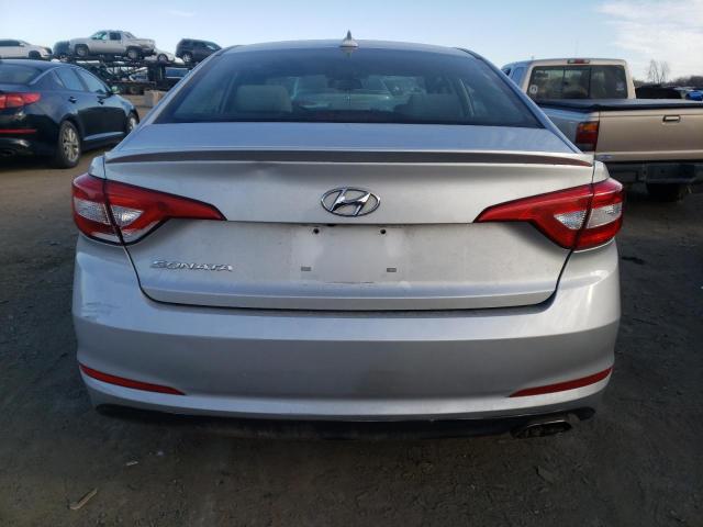 5NPE24AF8GH379109 - 2016 HYUNDAI SONATA SE SILVER photo 6