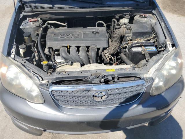 1NXBR32E38Z001605 - 2008 TOYOTA COROLLA CE GRAY photo 11