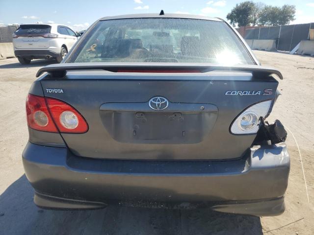 1NXBR32E38Z001605 - 2008 TOYOTA COROLLA CE GRAY photo 6
