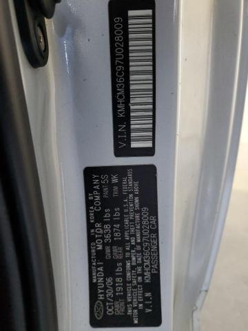 KMHCM36C97U028009 - 2007 HYUNDAI ACCENT GS SILVER photo 12