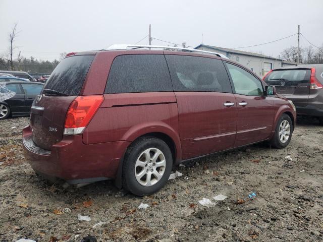 5N1BV28U79N108320 - 2009 NISSAN QUEST S BURGUNDY photo 3