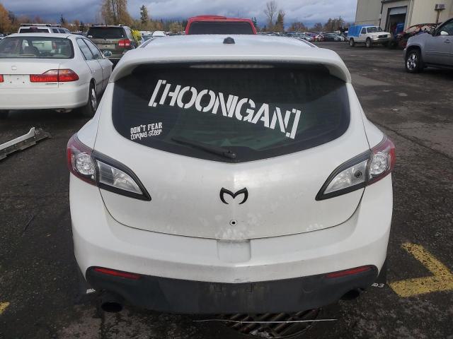 JM1BL1L38D1805725 - 2013 MAZDA SPEED 3 WHITE photo 6