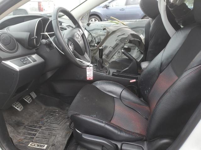 JM1BL1L38D1805725 - 2013 MAZDA SPEED 3 WHITE photo 7