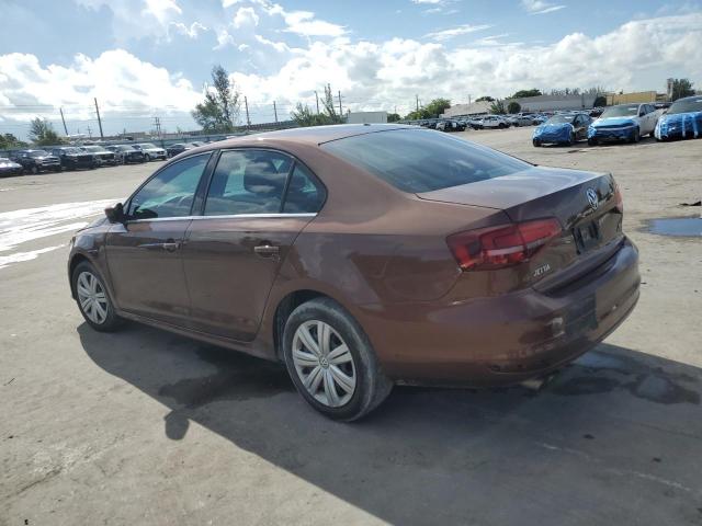 3VW2B7AJ7HM323809 - 2017 VOLKSWAGEN JETTA S BROWN photo 2
