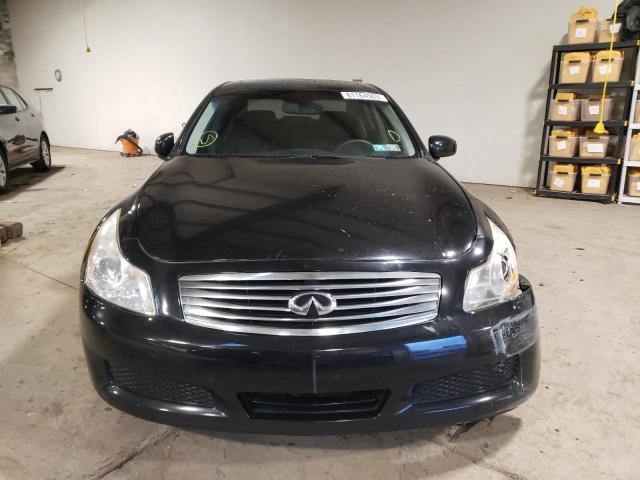 JNKBV61E67M715552 - 2007 INFINITI G35 BLACK photo 5