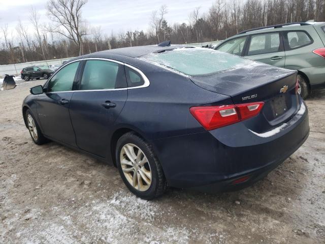 1G1ZD5ST7JF149268 - 2018 CHEVROLET MALIBU LT BLUE photo 2