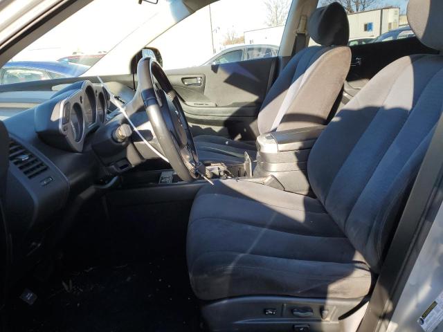 JN8AZ08W47W617223 - 2007 NISSAN MURANO SL SILVER photo 7