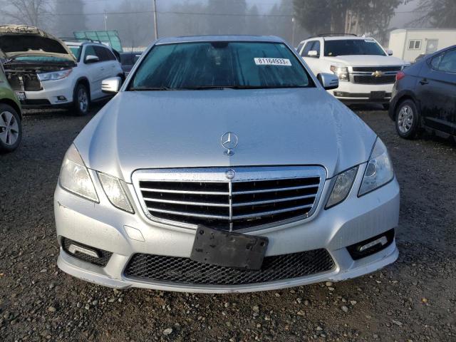 WDDHF5GB2BA365854 - 2011 MERCEDES-BENZ E 350 SILVER photo 5