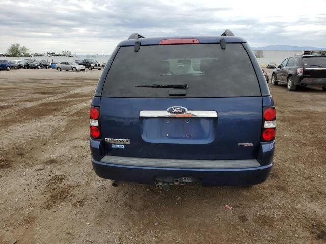 1FMEU73E17UB70733 - 2007 FORD EXPLORER XLT BLUE photo 6