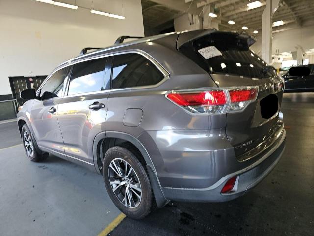 5TDKKRFH9GS141757 - 2016 TOYOTA HIGHLANDER XLE ნაცრისფერი ფოტო 3