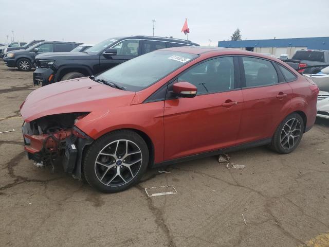 1FADP3H25JL326175 - 2018 FORD FOCUS SEL RED photo 1