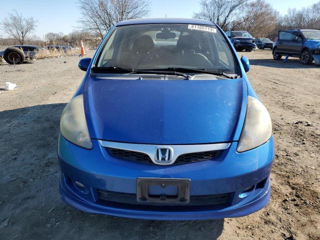 JHMGD38617S033051 - 2007 HONDA FIT S 蓝色 照片 5