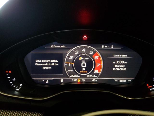 WA1C4AFY6K2007959 - 2019 AUDI SQ5 PRESTIGE GRAY photo 9