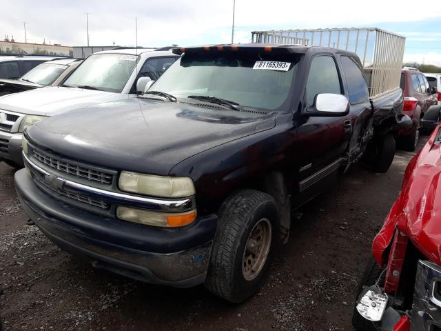 2GCEK19T1X1168909 - 1999 CHEVROLET SILVERADO K1500 BLACK photo 1