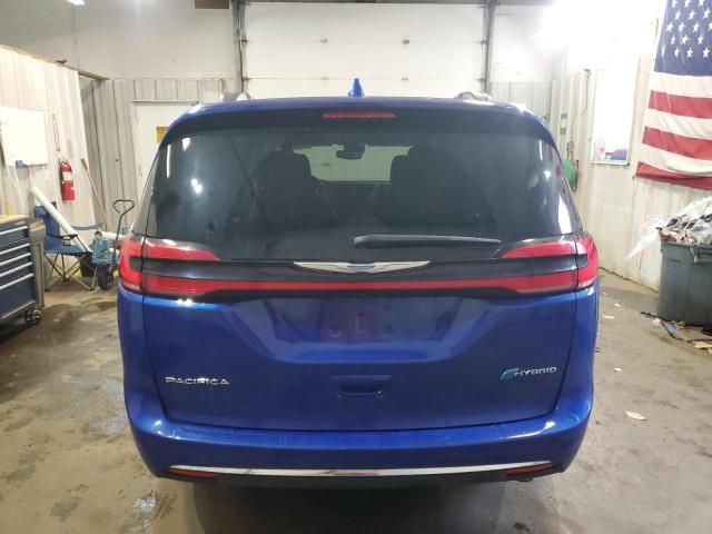 2C4RC1L72MR580862 - 2021 CHRYSLER PACIFICA HYBRID TOURING L BLUE photo 6