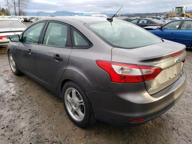 1FADP3E29DL186852 - 2013 FORD FOCUS S GRAY photo 2