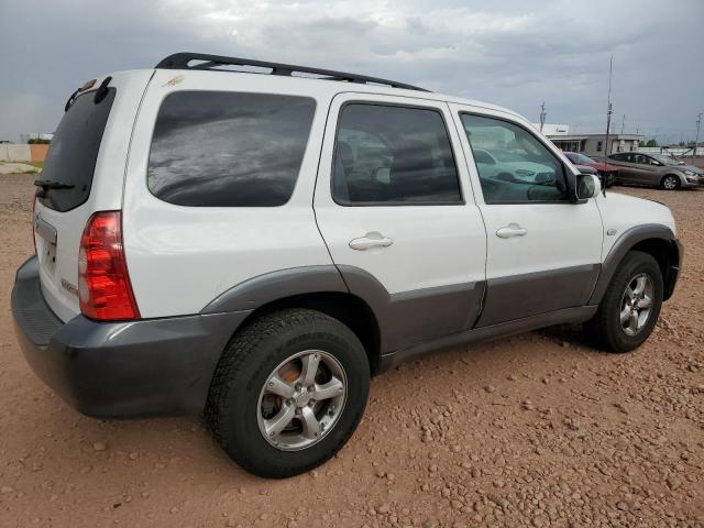4F2YZ06115KM32407 - 2005 MAZDA TRIBUTE S WHITE photo 3
