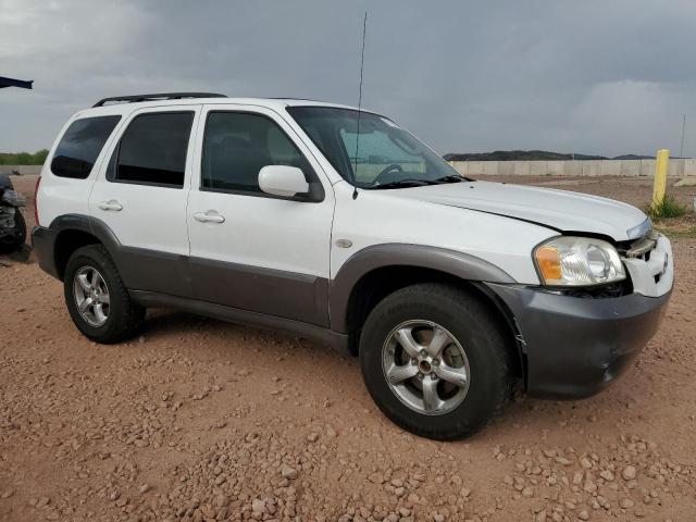 4F2YZ06115KM32407 - 2005 MAZDA TRIBUTE S WHITE photo 4