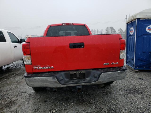 5TFUW5F15AX121774 - 2010 TOYOTA TUNDRA DOUBLE CAB SR5 RED photo 6