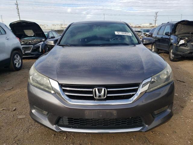 1HGCR3F81EA030709 - 2014 HONDA ACCORD EXL GRAY photo 5