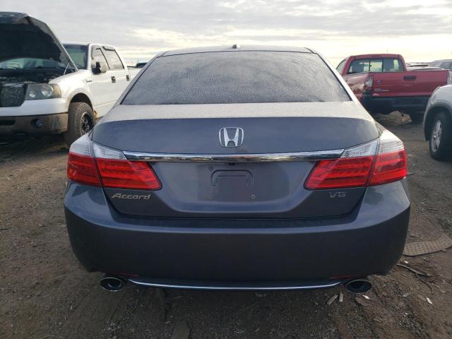 1HGCR3F81EA030709 - 2014 HONDA ACCORD EXL GRAY photo 6