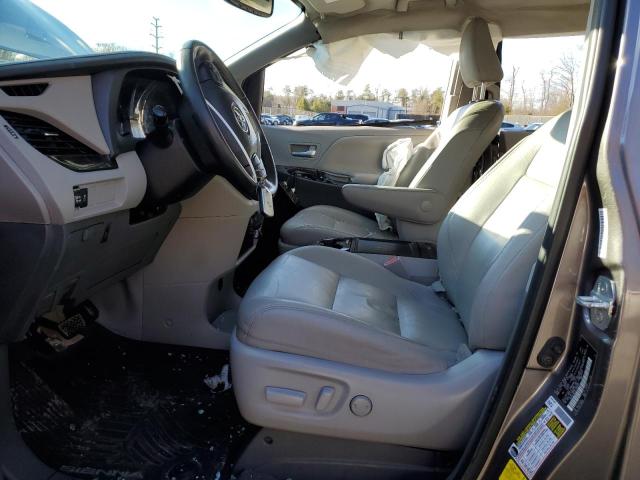 5TDYZ3DC9LS060391 - 2020 TOYOTA SIENNA XLE GRAY photo 7