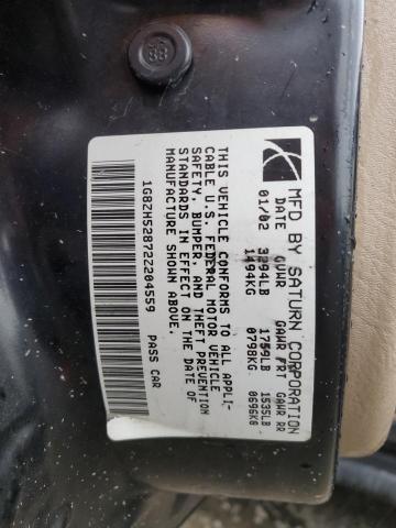 1G8ZH52872Z204559 - 2002 SATURN SL1 Altın fotoğraf 12