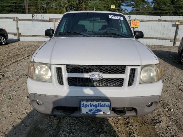 1FMYU70E71UB45067 - 2001 FORD EXPLORER SPORT WHITE photo 5