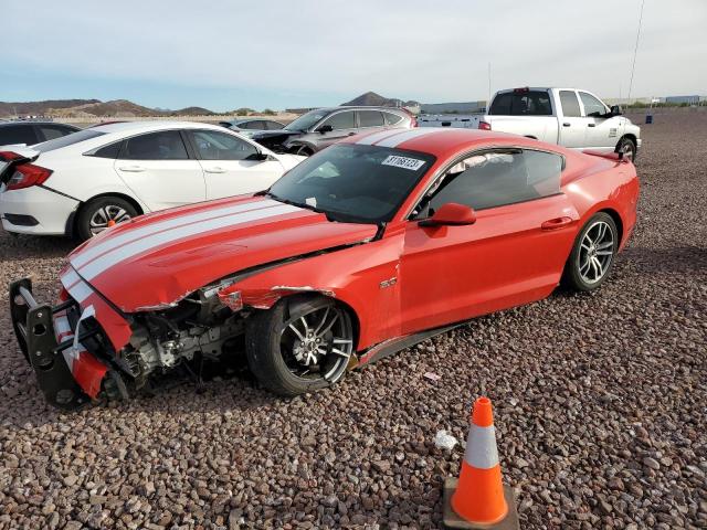 1FA6P8CF5F5414056 - 2015 FORD MUSTANG GT RED photo 1