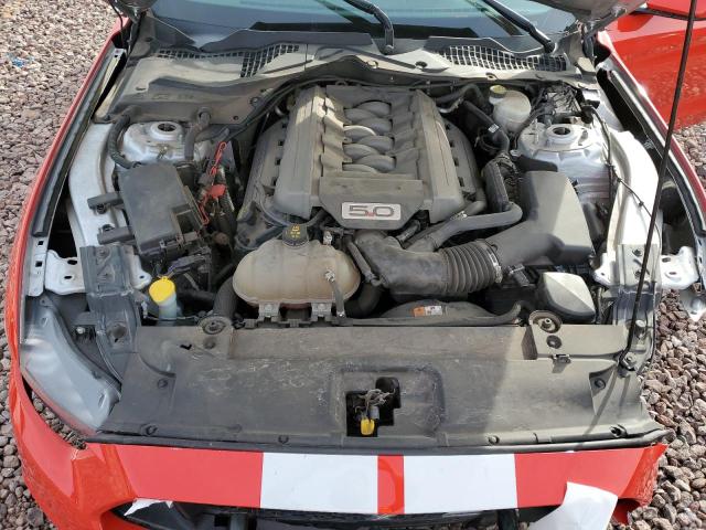 1FA6P8CF5F5414056 - 2015 FORD MUSTANG GT RED photo 11