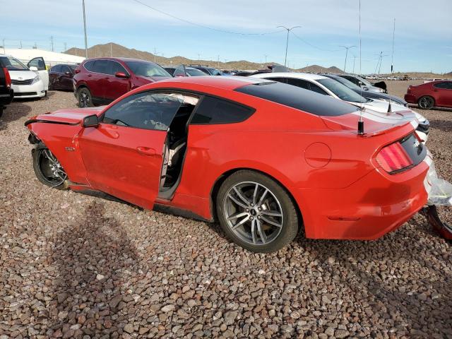 1FA6P8CF5F5414056 - 2015 FORD MUSTANG GT RED photo 2