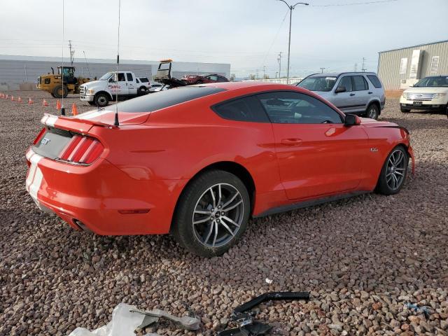 1FA6P8CF5F5414056 - 2015 FORD MUSTANG GT RED photo 3