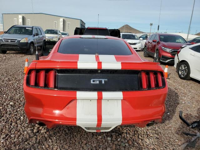 1FA6P8CF5F5414056 - 2015 FORD MUSTANG GT RED photo 6