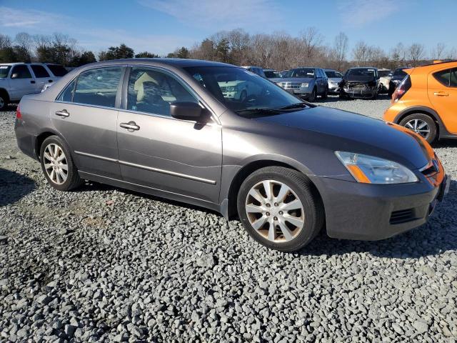 1HGCM66506A054460 - 2006 HONDA ACCORD EX GRAY photo 4