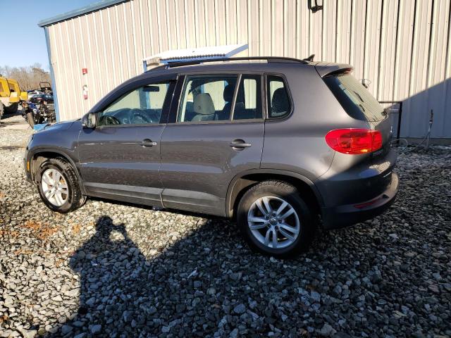 WVGAV7AX7FW591813 - 2015 VOLKSWAGEN TIGUAN S GRAY photo 2