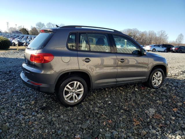 WVGAV7AX7FW591813 - 2015 VOLKSWAGEN TIGUAN S GRAY photo 3