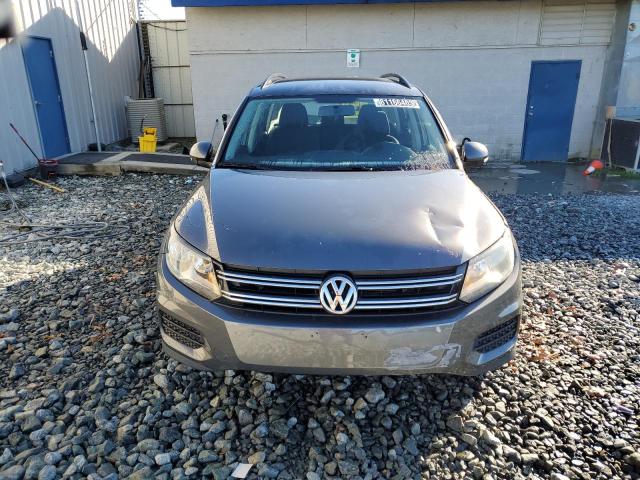 WVGAV7AX7FW591813 - 2015 VOLKSWAGEN TIGUAN S GRAY photo 5