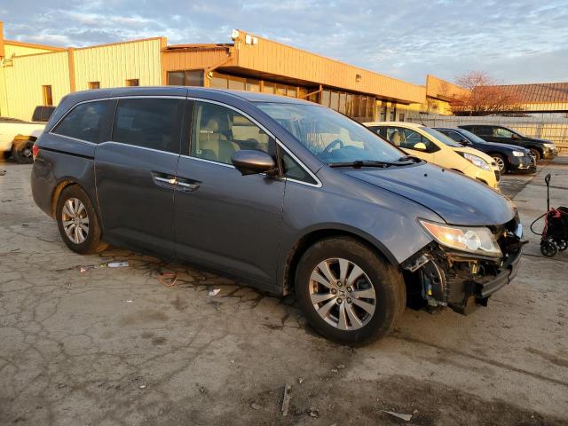 5FNRL5H45EB061565 - 2014 HONDA ODYSSEY EX GRAY photo 4