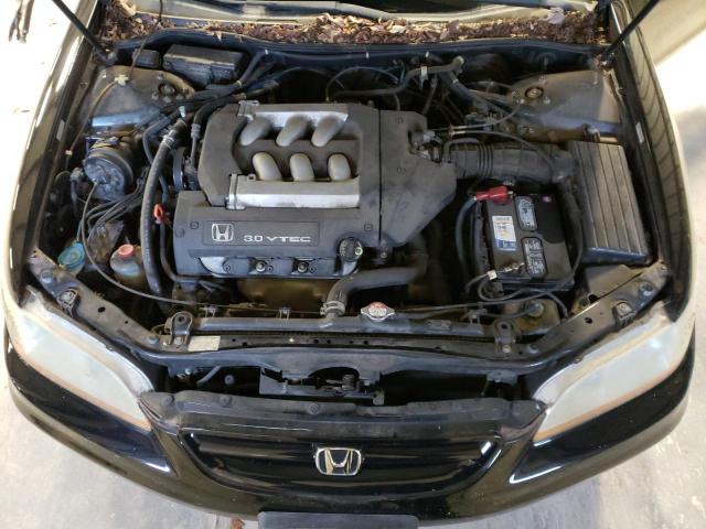 1HGCG22552A029344 - 2002 HONDA ACCORD EX BLACK photo 11