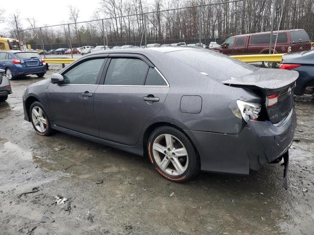 4T1BF1FK3CU052270 - 2012 TOYOTA CAMRY BASE GRAY photo 2