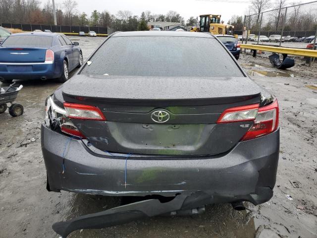 4T1BF1FK3CU052270 - 2012 TOYOTA CAMRY BASE GRAY photo 6