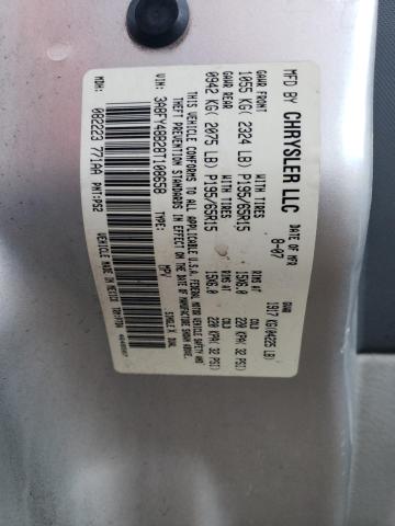 3A8FY48B28T108658 - 2008 CHRYSLER PT CRUISER SILVER photo 12