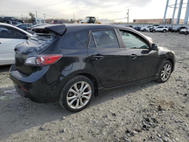 JM1BL1H69A1181660 - 2010 MAZDA 3 S BLACK photo 3