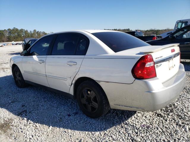 1G1ZT52835F259836 - 2005 CHEVROLET MALIBU LS WHITE photo 2