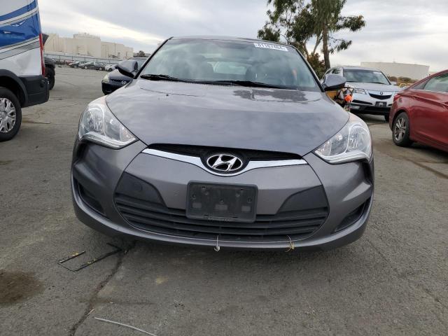 KMHTC6AD7FU245237 - 2015 HYUNDAI VELOSTER GRAY photo 5