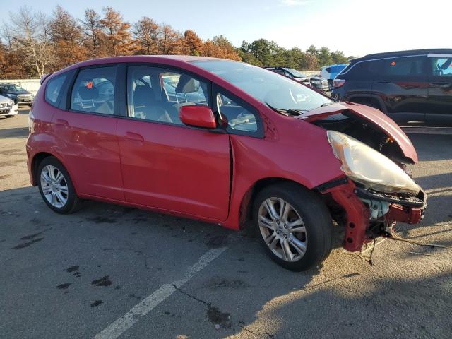 JHMGE88429S019350 - 2009 HONDA FIT SPORT RED photo 4