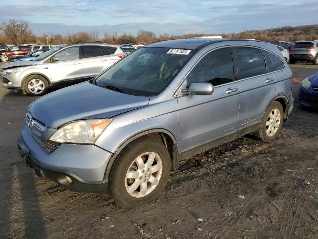 JHLRE48757C010133 - 2007 HONDA CR-V EXL BLUE photo 1