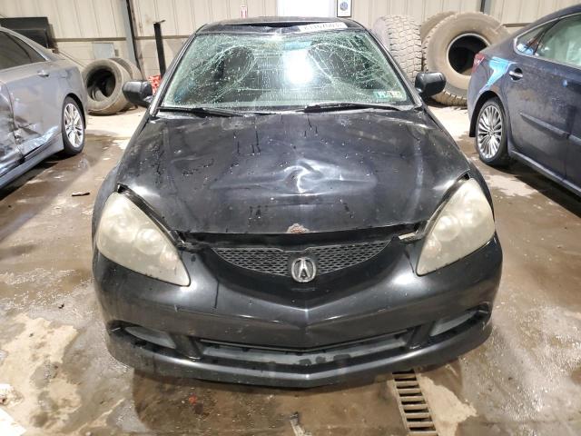 JH4DC54836S012306 - 2006 ACURA RSX BLACK photo 5