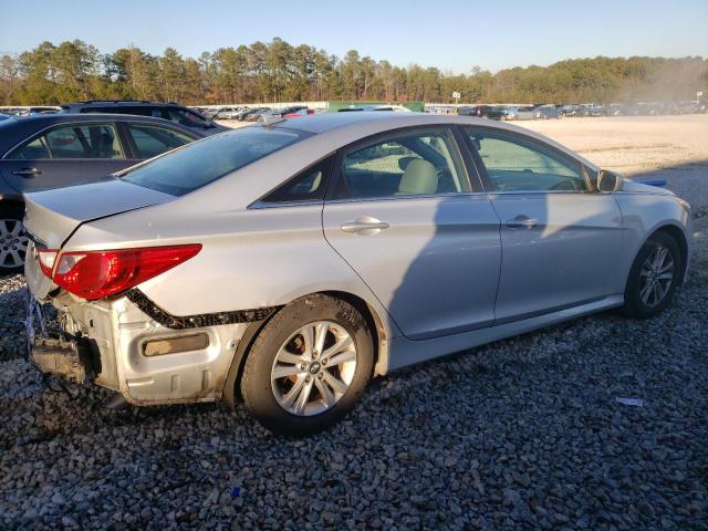 5NPEB4AC5EH850152 - 2014 HYUNDAI SONATA GLS SILVER photo 3