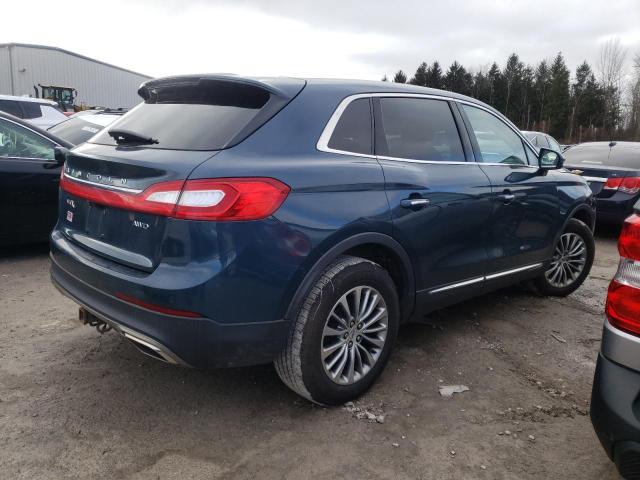 2LMTJ6JRXGBL42588 - 2016 LINCOLN MKX PREMIERE BLUE photo 3